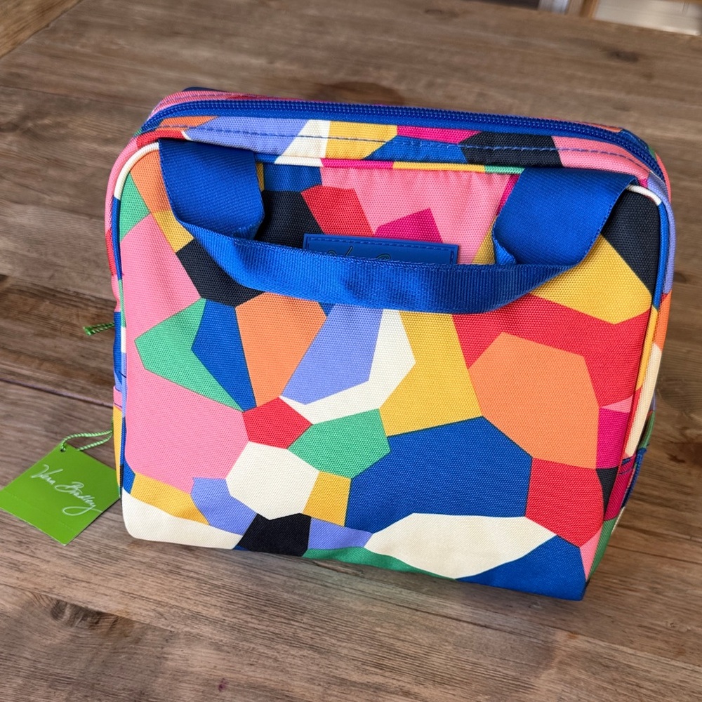 Vera Bradley Multicolor Insulated Lunch or Makeup Bag